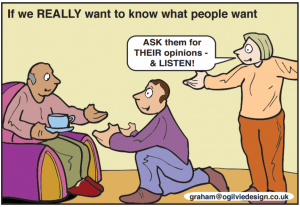 Dignity in care means listening