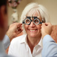 Sight tests for those receiving care at home