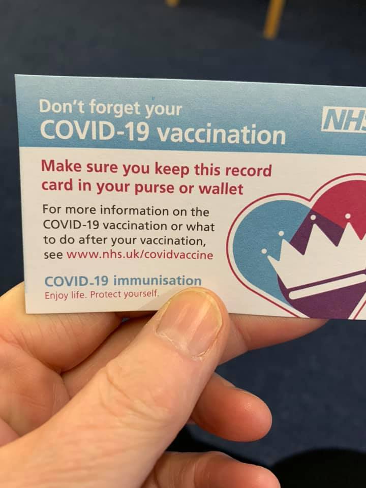 Vaccine card Vaccine card
