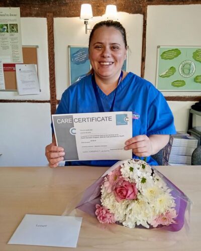 Leonore care cert presentation